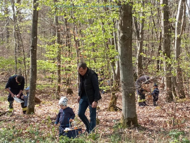 Ostereiersuche im Löschbezirk Beckingen