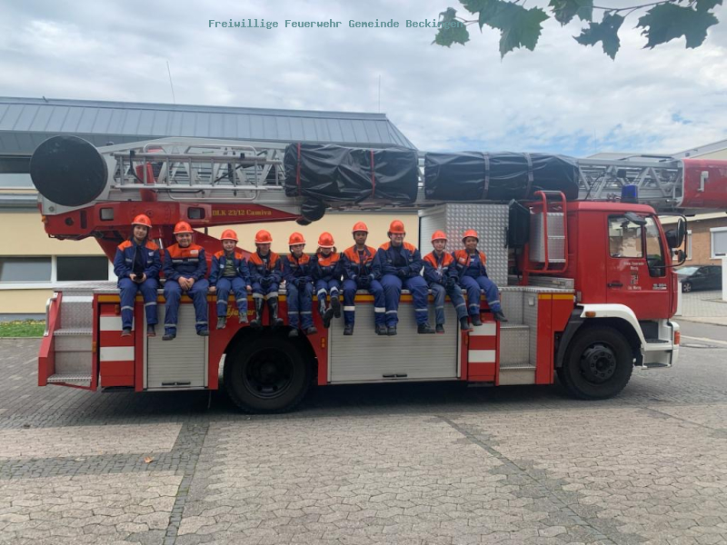 Berufsfeuerwehrtag der Jugendfeuerwehr Beckingen