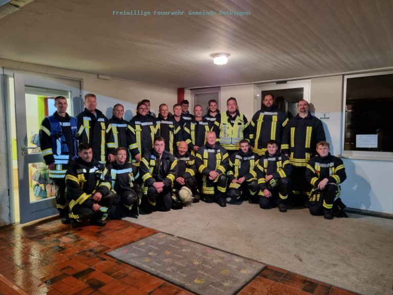 Brand im Kindergarten – Oppener Jahreshauptübung 2023