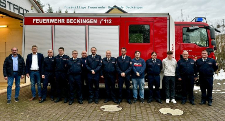 Jahreshauptversammlung im Löschbezirk Haustadt