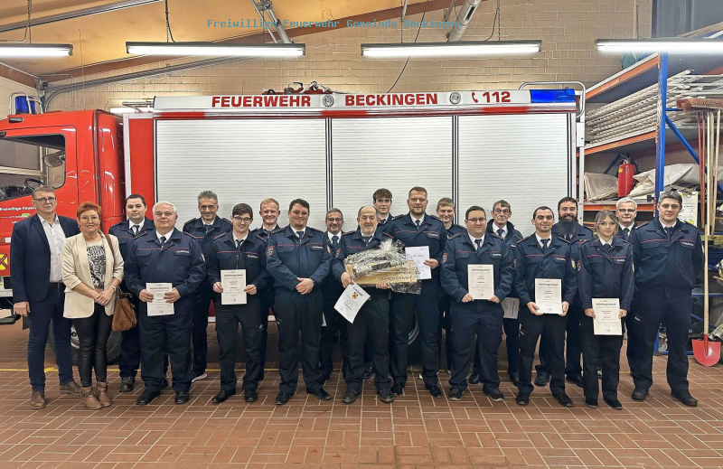 Jahreshauptversammlung im Löschbezirk Reimsbach