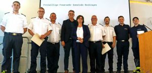 Löschbezirk Haustadt feierte 100-jähriges Bestehen