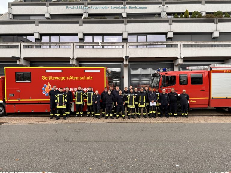 18 neue Atemschutzgeräteträger im Landkreis ausgebildet