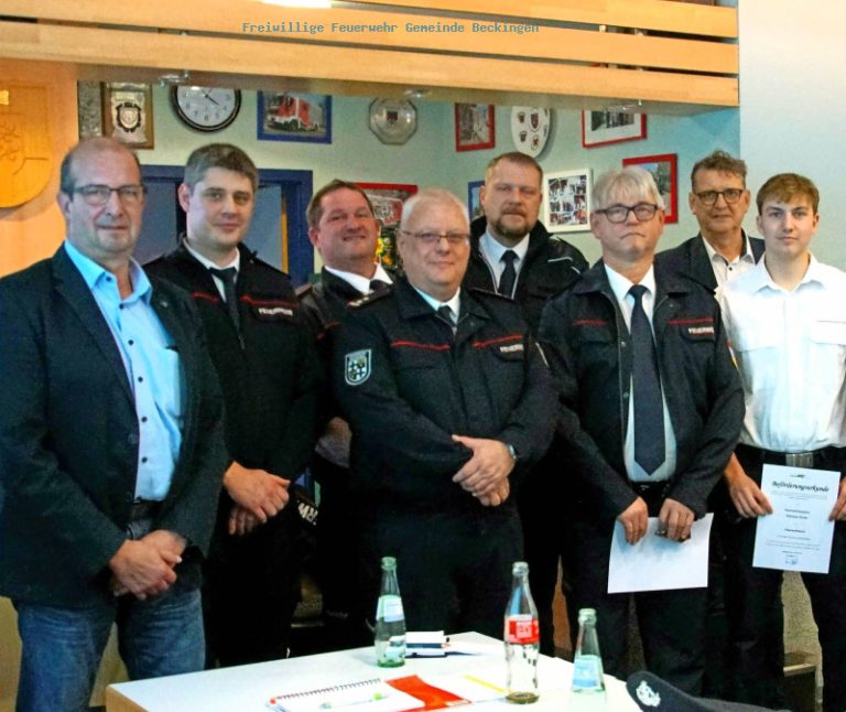 Jahreshauptversammlung im Löschbezirk Haustadt