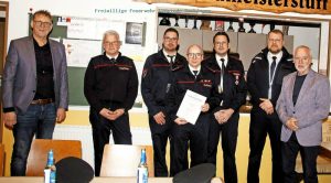 Jahreshauptversammlung im Löschbezirk Erbringen