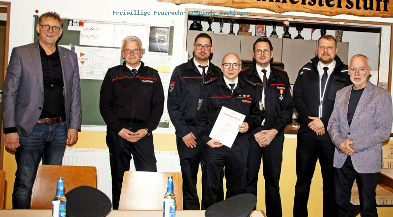 Jahreshauptversammlung im Löschbezirk Erbringen