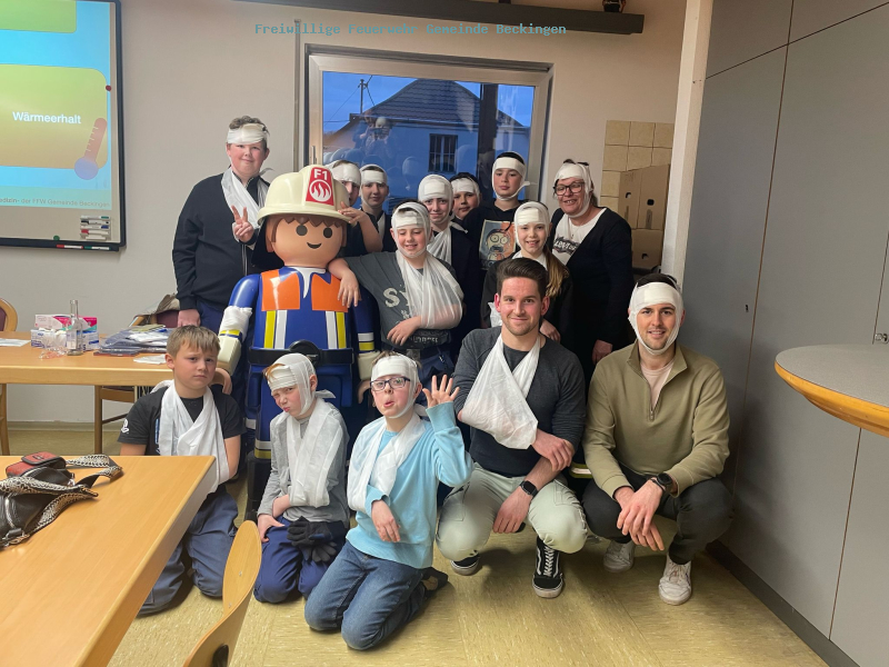 Was tun, wenn man eine Verletzte Person auffindet.