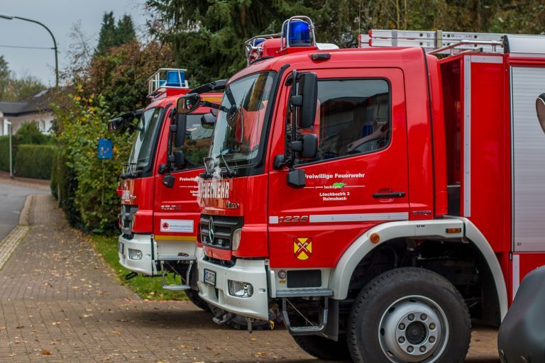 Containerbrand in Reimsbach
