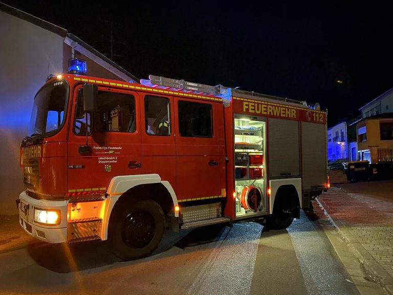 Ausgelöster Rauchwarnmelder in Düppenweiler