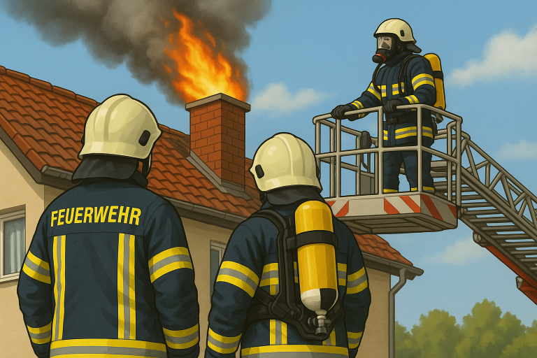 Kaminbrand / Schornsteinbrand