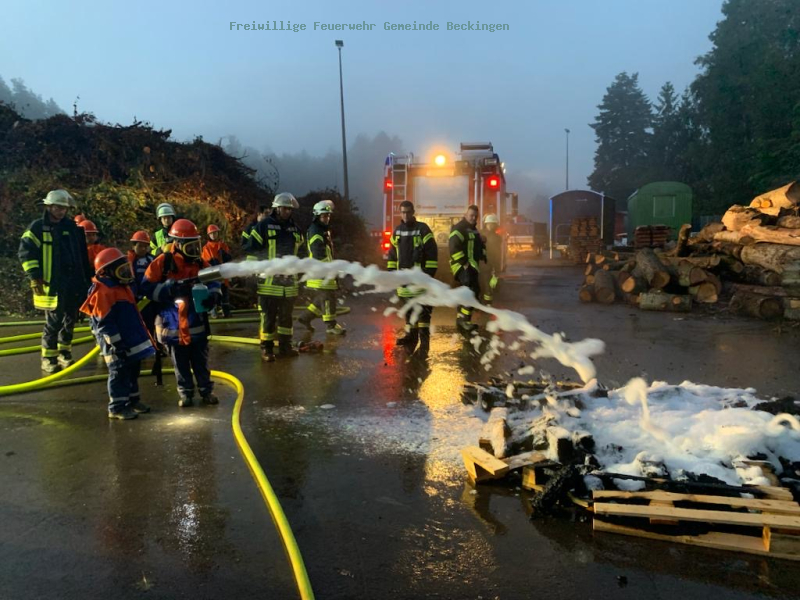 Berufsfeuerwehrtag der Jugendfeuerwehr Beckingen