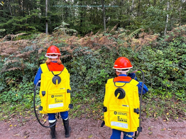 Waldbrandübung der Jugendfeuerwehr Beckingen