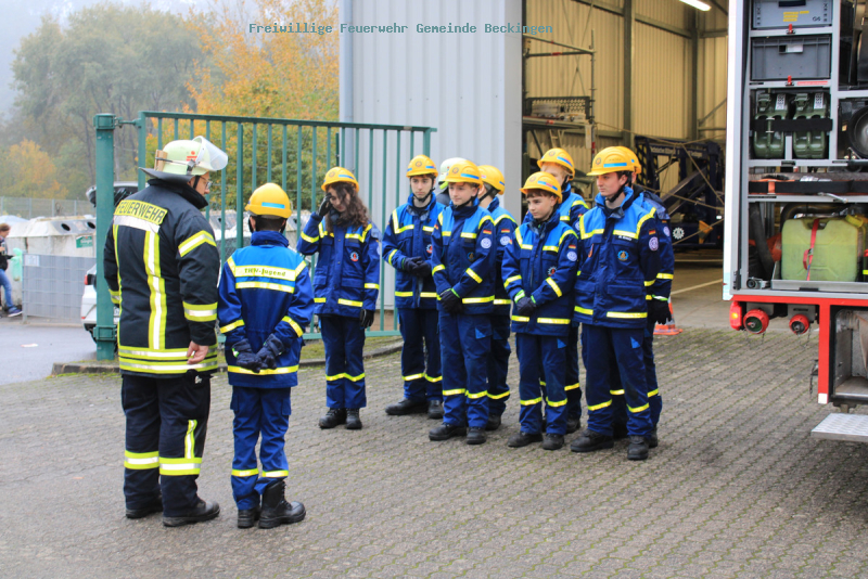 Rollentausch: Jugendfeuerwehr Haustadt und THW Jugend Beckingen üben gemeinsam