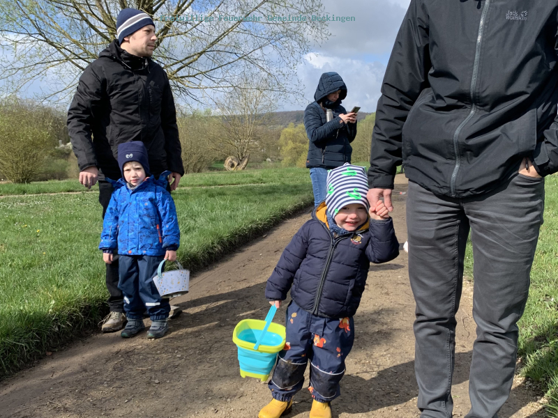 1. Ostereiersuche im Löschbezirk Beckingen