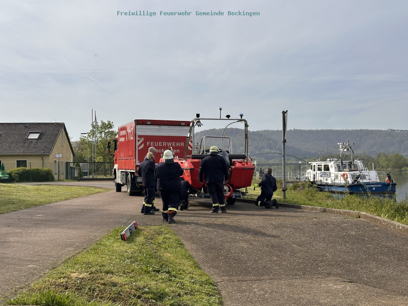 Ganztagesübung im Löschbezirk Beckingen