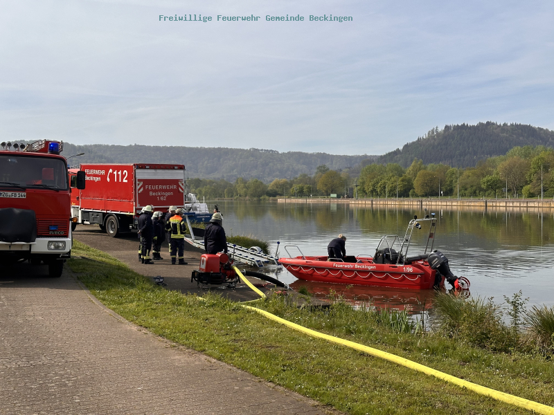 Ganztagesübung im Löschbezirk Beckingen