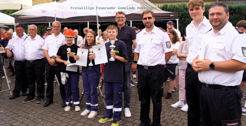 Haustadter Jugendwehr gewinnt Pokal