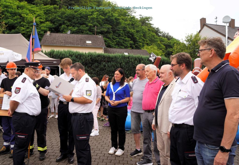Haustadter Jugendwehr gewinnt Pokal