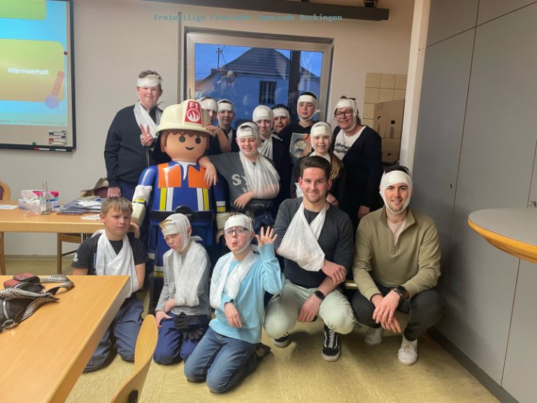 Was tun, wenn man eine Verletzte Person auffindet.