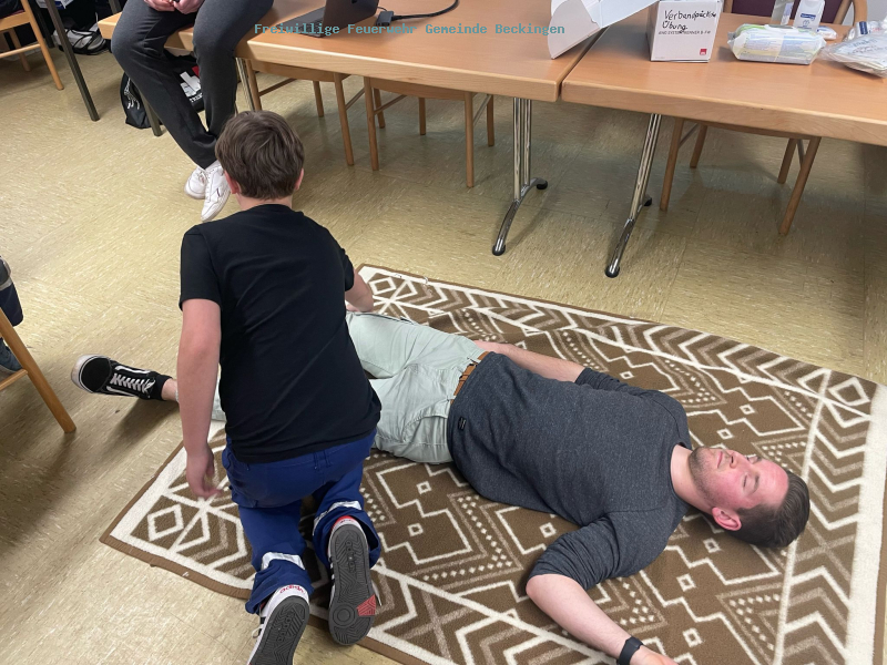 Was tun, wenn man eine Verletzte Person auffindet.