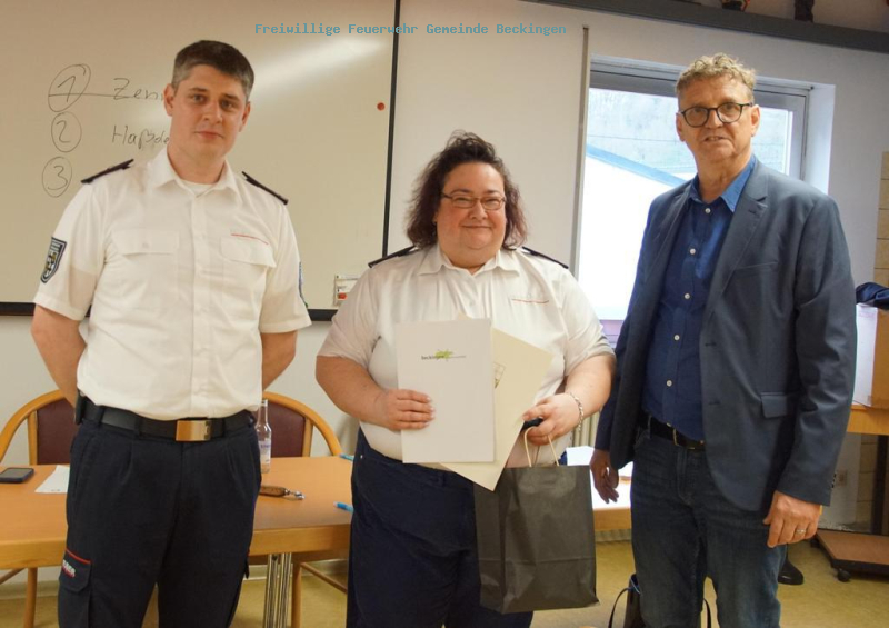 Löschbezirksführerwahl in Beckingen