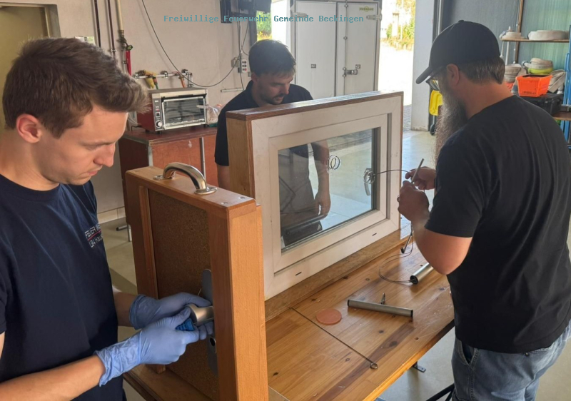 Türöffnungsseminar im Löschbezirk Haustadt