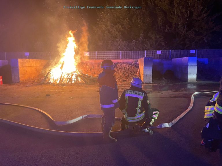 Berufsfeuerwehrtag der Beckinger Jugendfeuerwehr