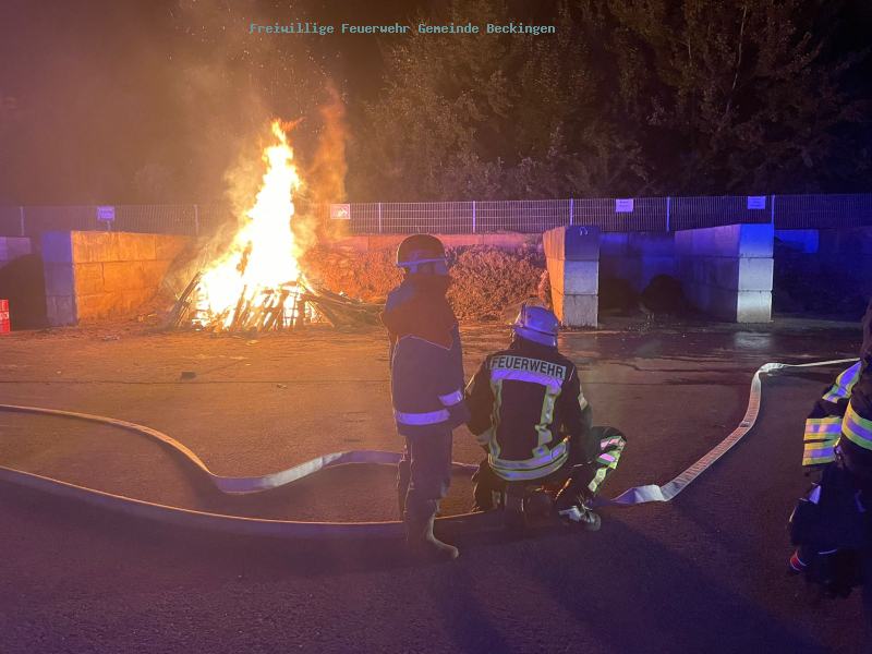 Berufsfeuerwehrtag der Beckinger Jugendfeuerwehr
