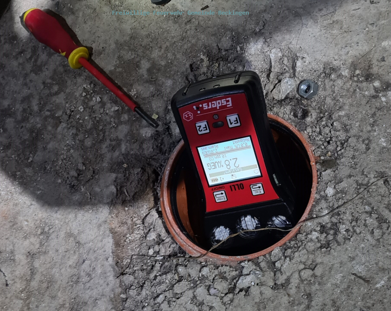 Gasgeruch in Beckinger Waldstraße