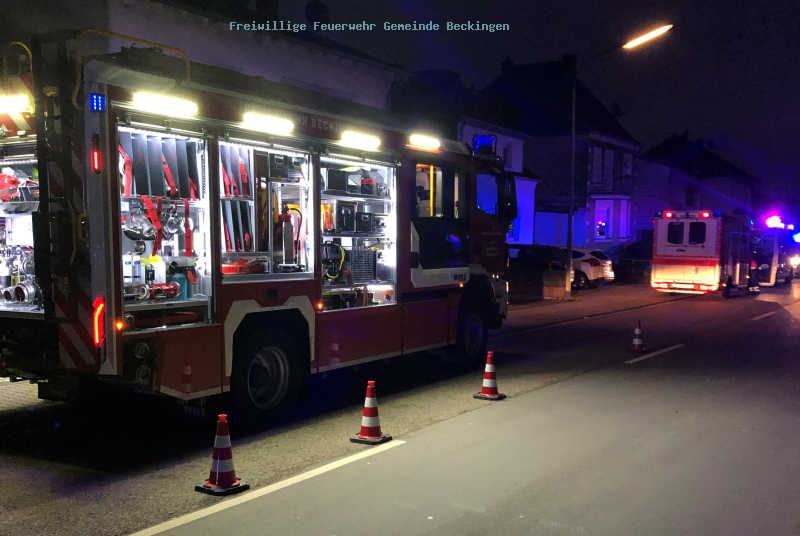 Gasgeruch in Beckinger Waldstraße