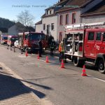 Balkonbrand in Oppen