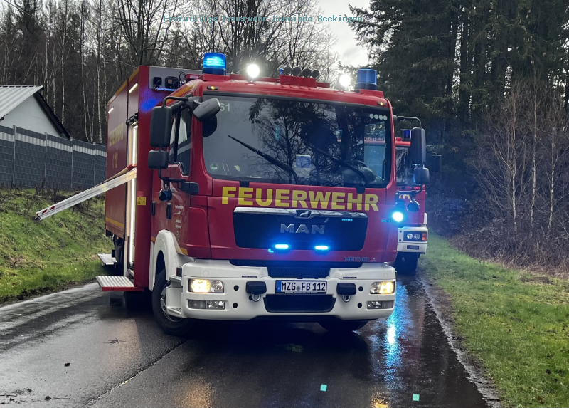 Mehrere Unwettereinsätze in der Gemeinde Beckingen