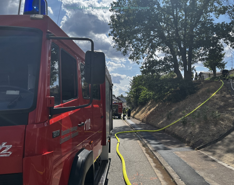 Flächenbrand in Reimsbach