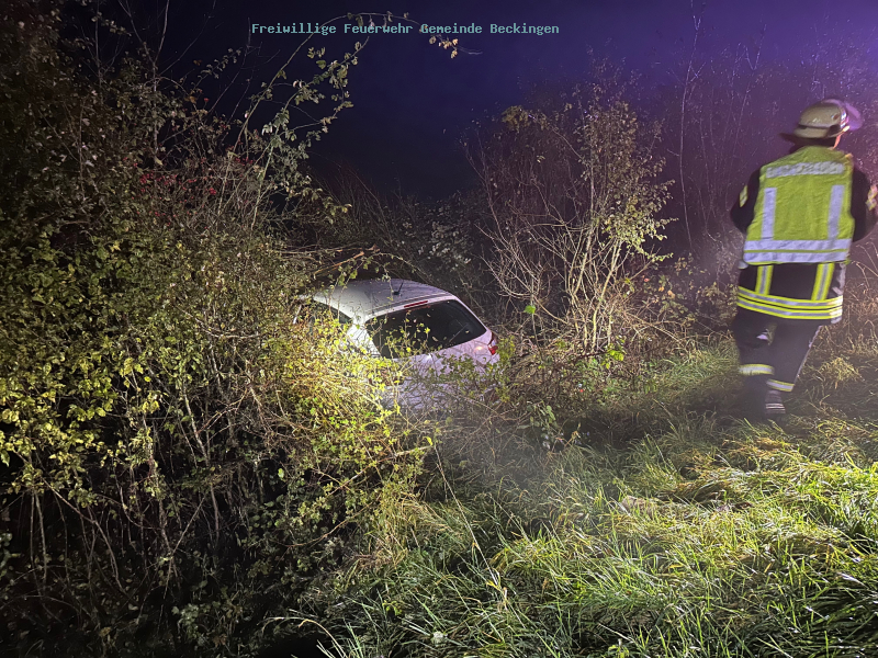 Verkehrsunfall am Merchinger Berg