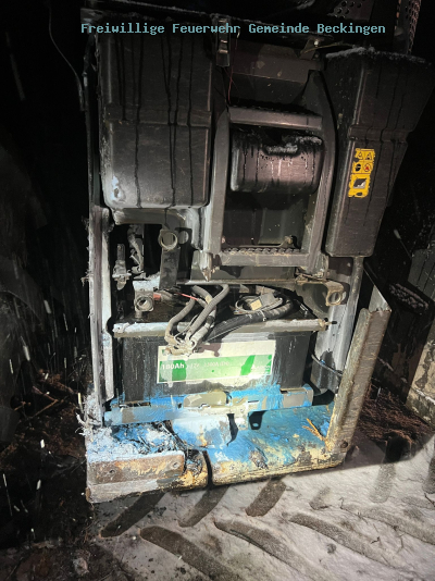 Traktorbrand in Reimsbach