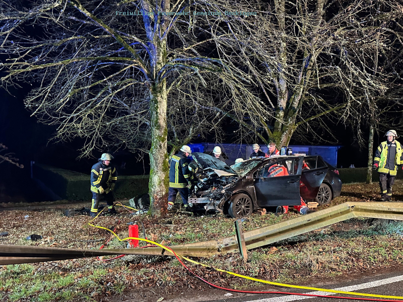 Schwerer Verkehrsunfall in Honzrath