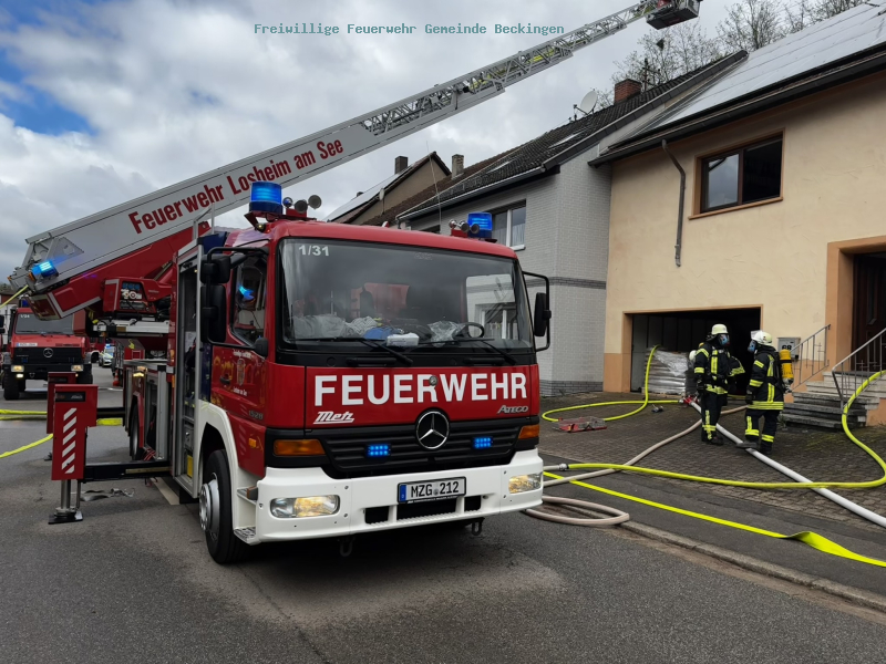 Wohnungsbrand in Oppen