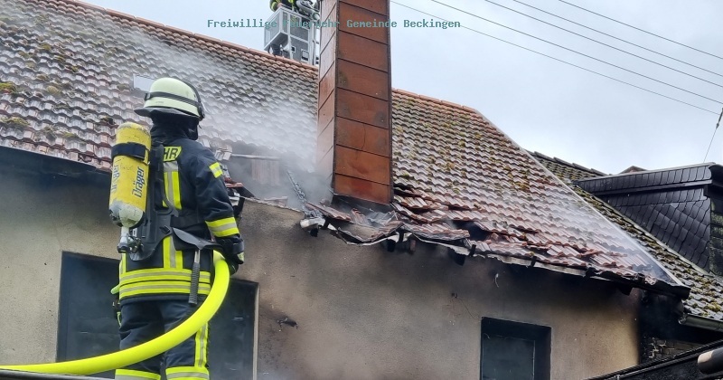 Wohnungsbrand in Oppen