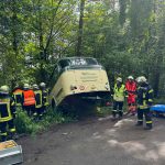 Frau in Saarfels schwer verletzt