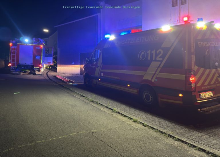 ausgelöster Rauchwarnmelder