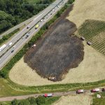 Flächenbrand bei Hilbringen