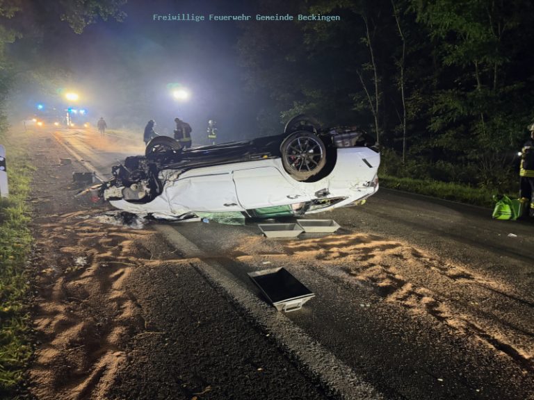 Auslaufende Betriebsstoffe nach VU