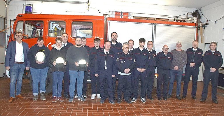 Jahreshauptversammlung im Löschbezirk Oppen
