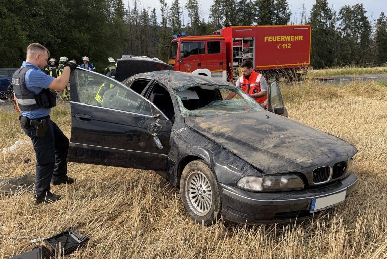 Verkehrsunfall zwischen Düppenweiler und Beckingen