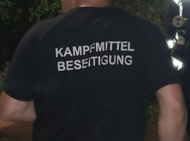 Bombenfund in Honzrath