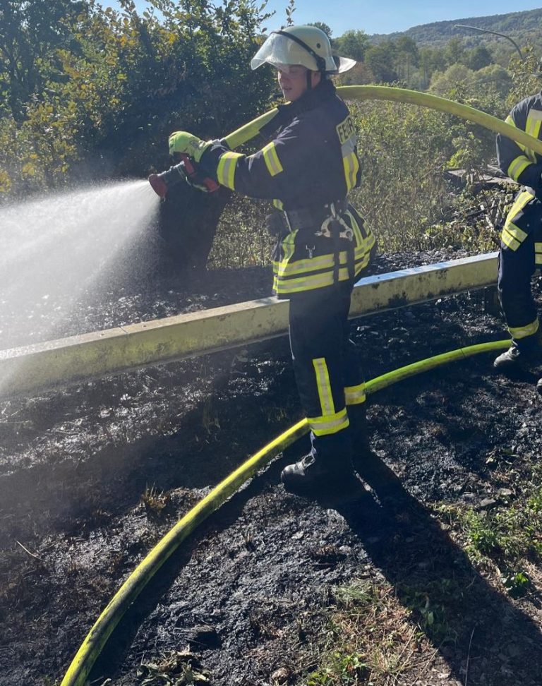 Böschungsbrand